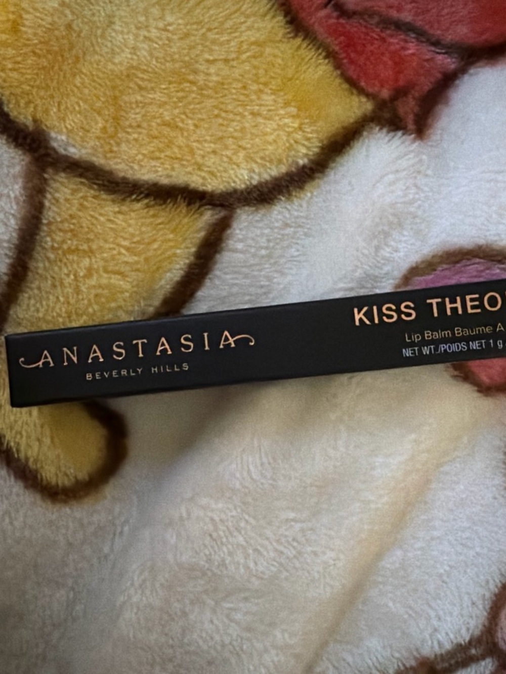 Anastasia Beverly Hills Kiss Theory Lip Balm - Black and Rose Gold Box